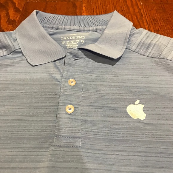 Apple employee polo shirt lands end - Picture 3 of 7